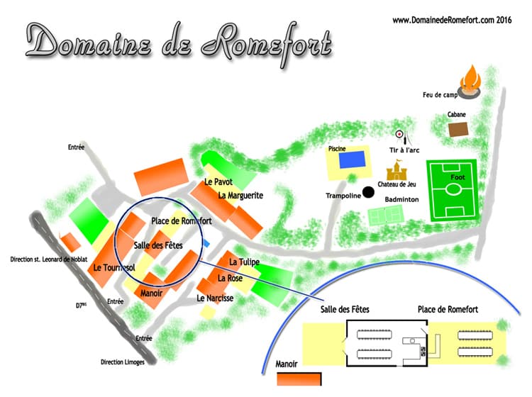 Plan du domaine