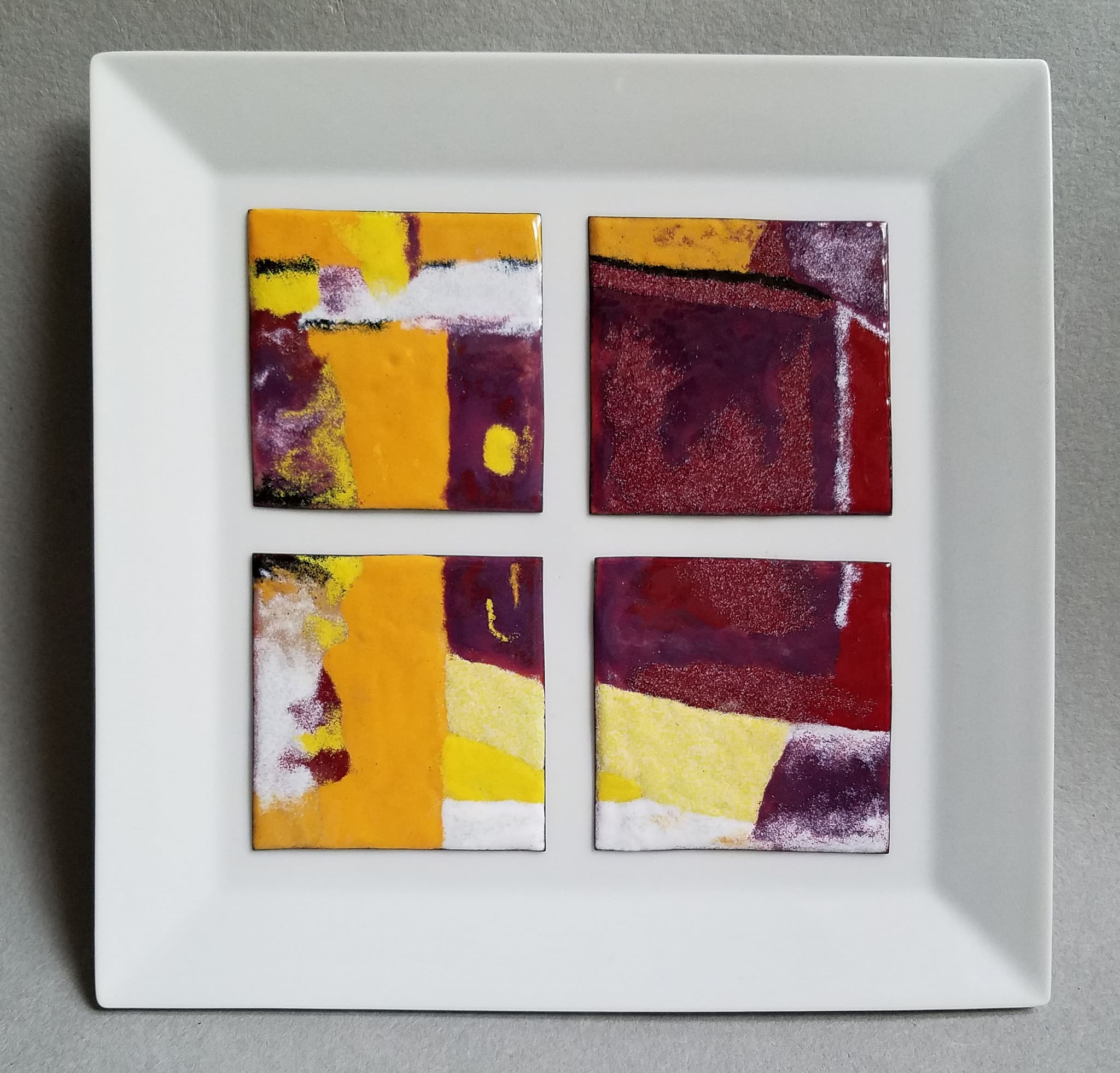 Tableau émail et porcelaine_3