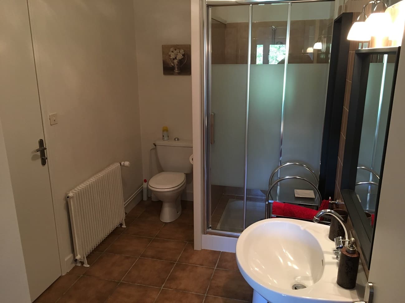 Salle de douche + WC de la chambre de la Chevêche_5