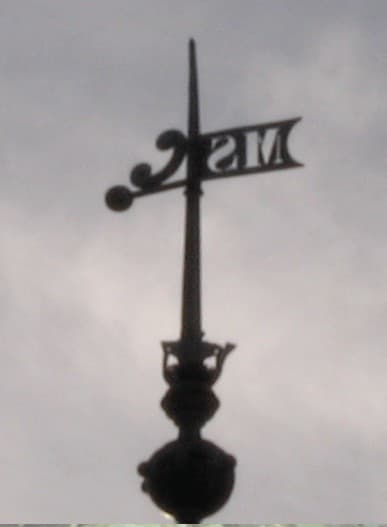 Girouette de la maison