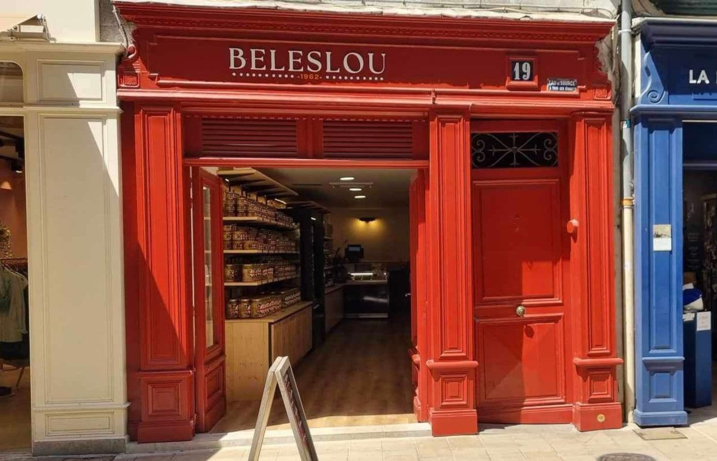 Ferme de Beleslou_Devanture boutique Bayonne