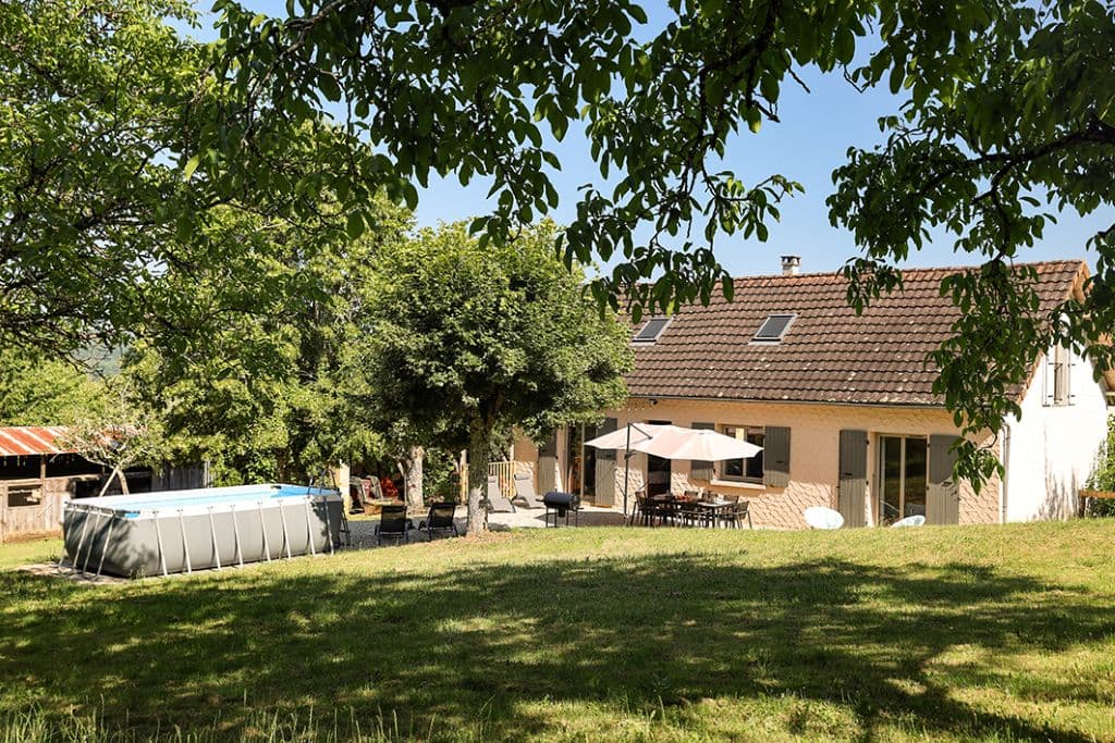 2 VUE GITE DE LA BORIA