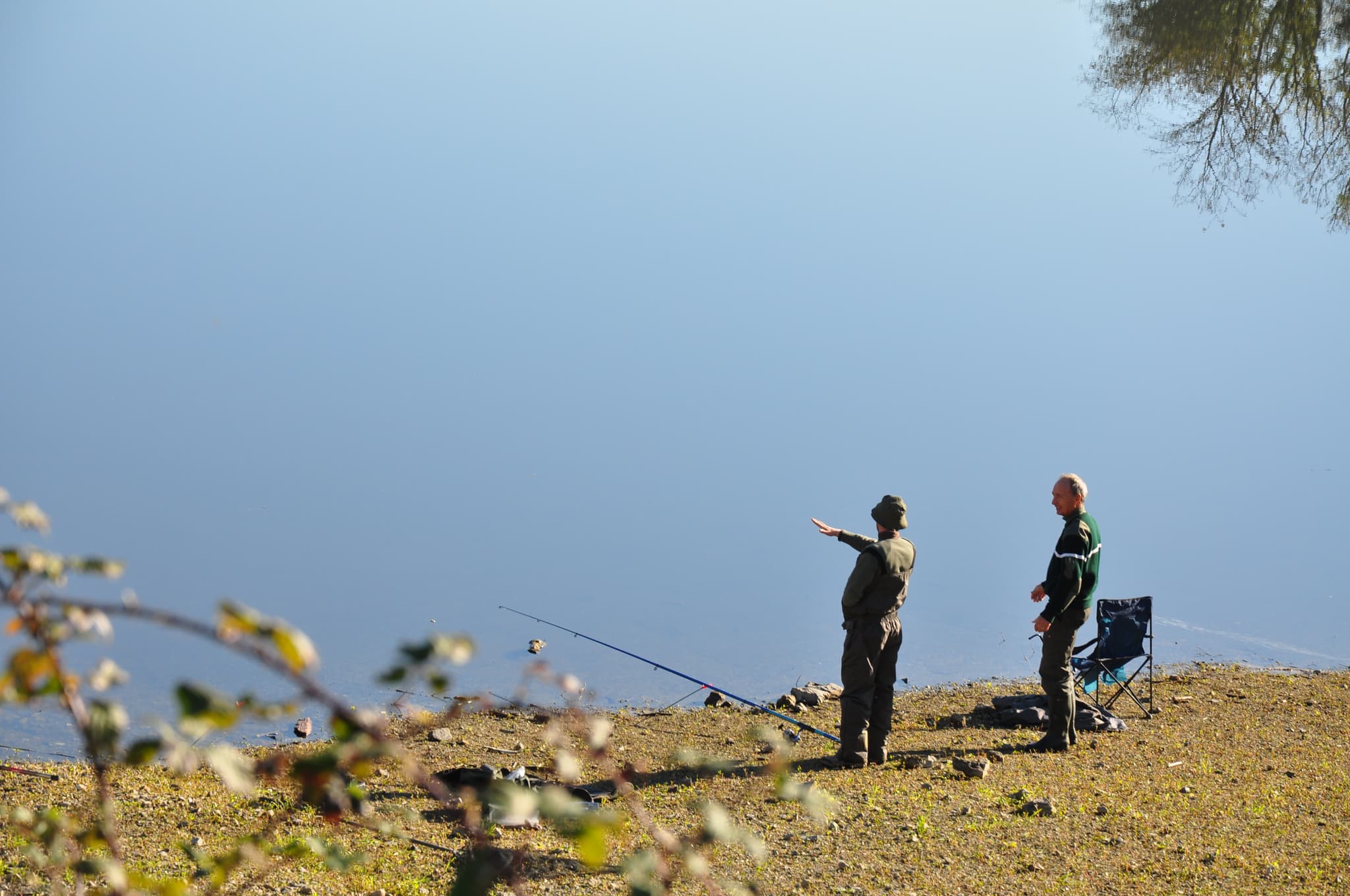Des pêcheurs