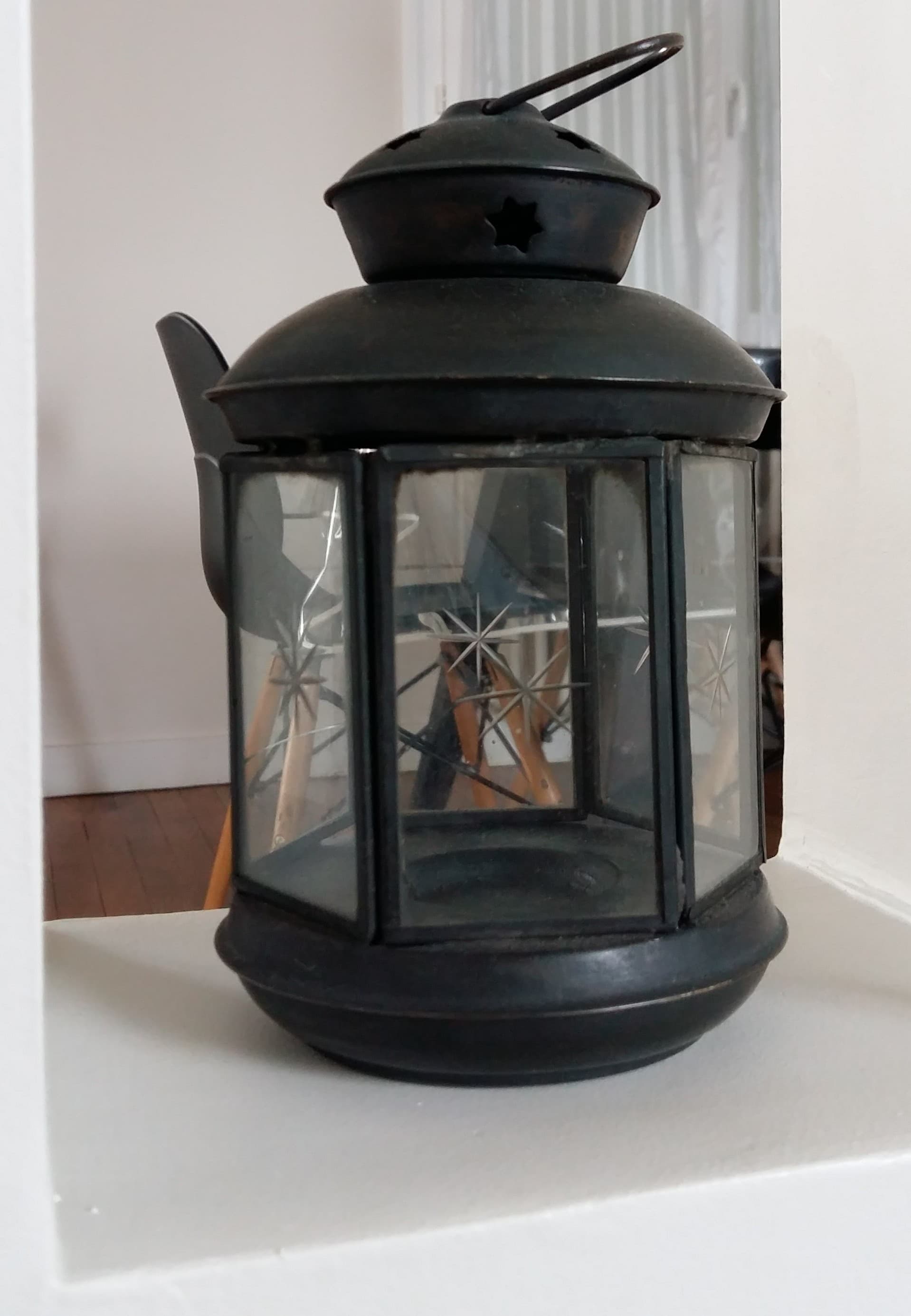 Décoration avec une lanterne ... magique ???