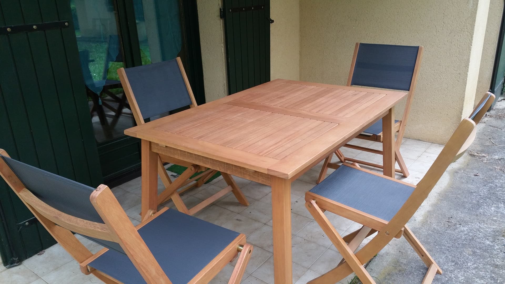 Terrasse maison - les Chênes de Calviac