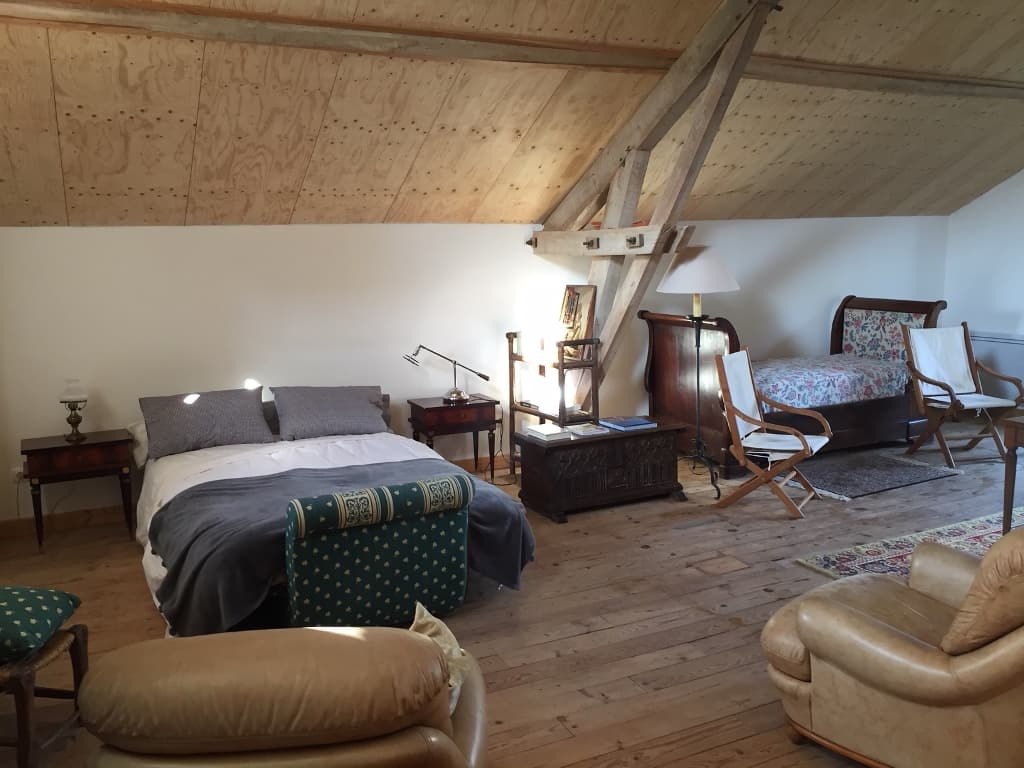 esprit loft à l'étage