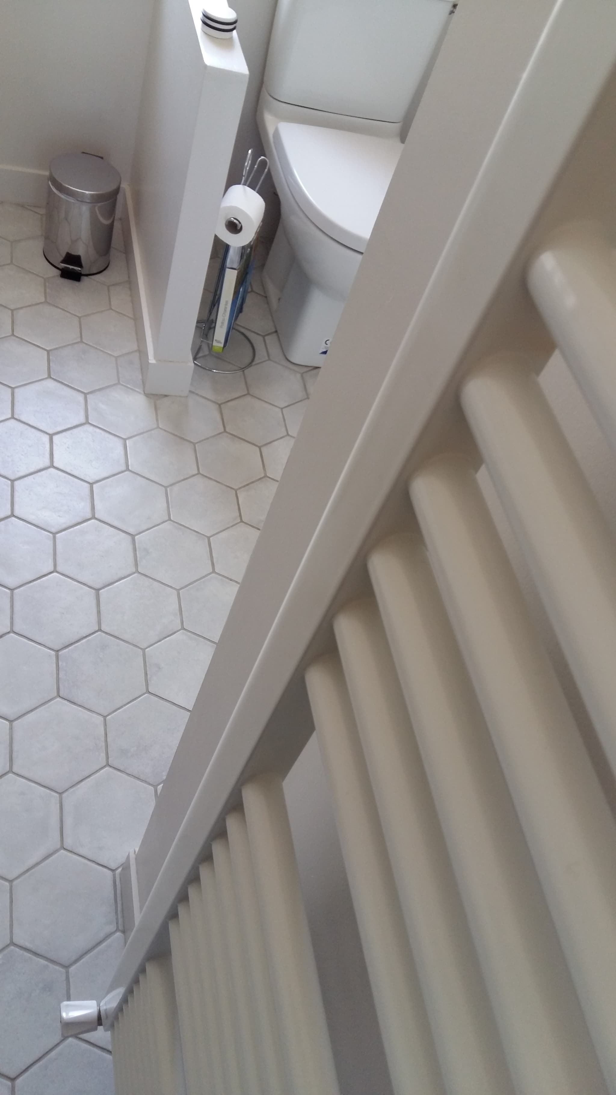 Chauffe-serviettes et un 2ème WC dans la salle d'eau