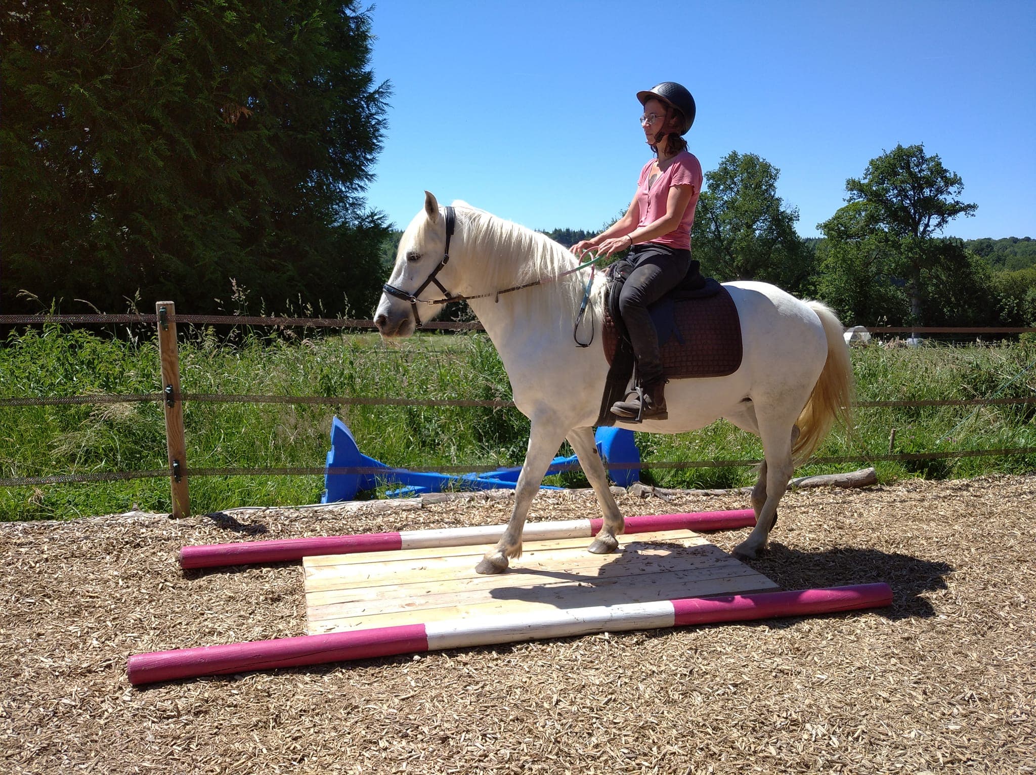 Centre équestre "Les Chevaux de Tilcara" à Château-Chervix_1