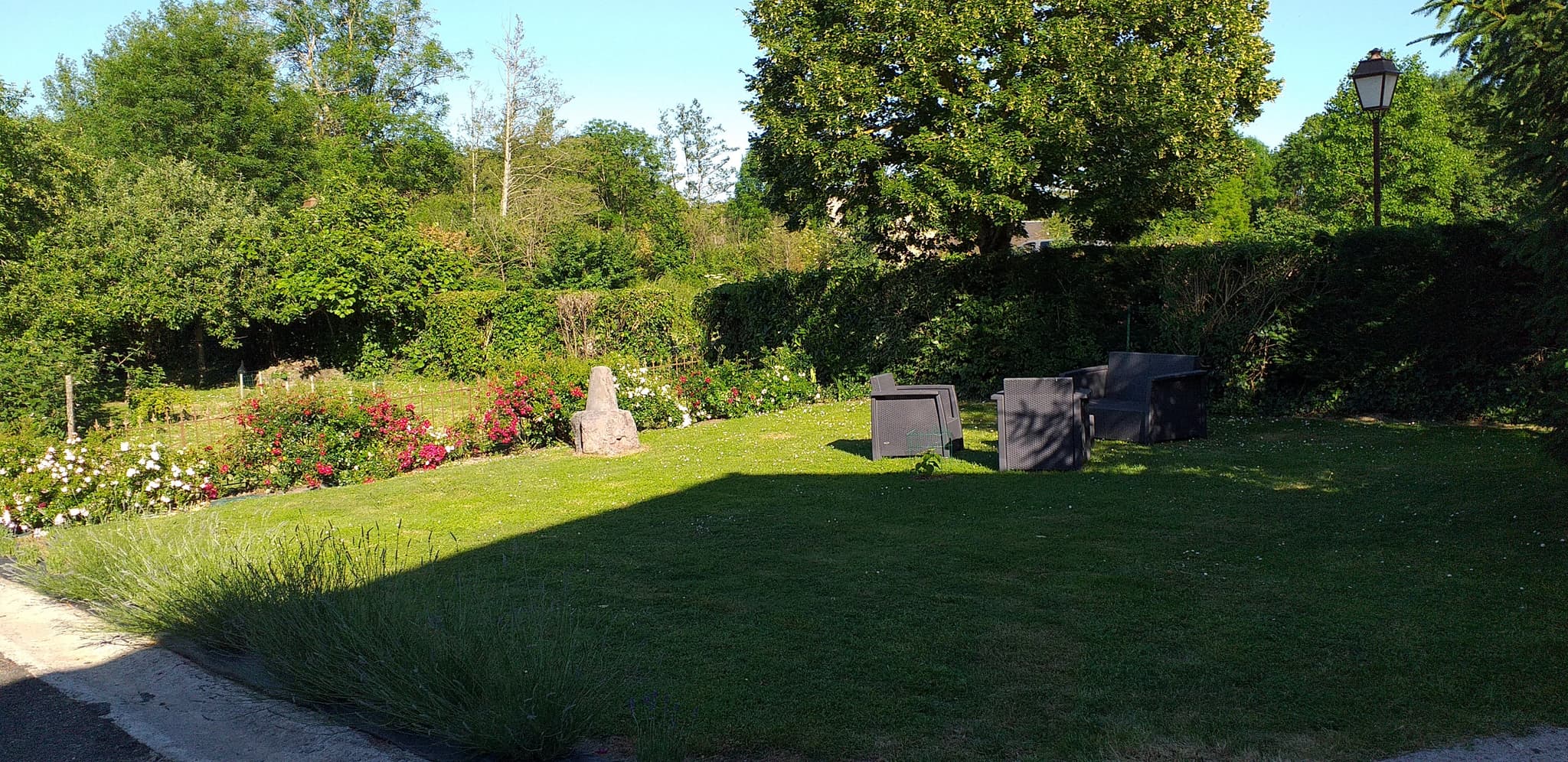 Coin repos sous les tilleuls