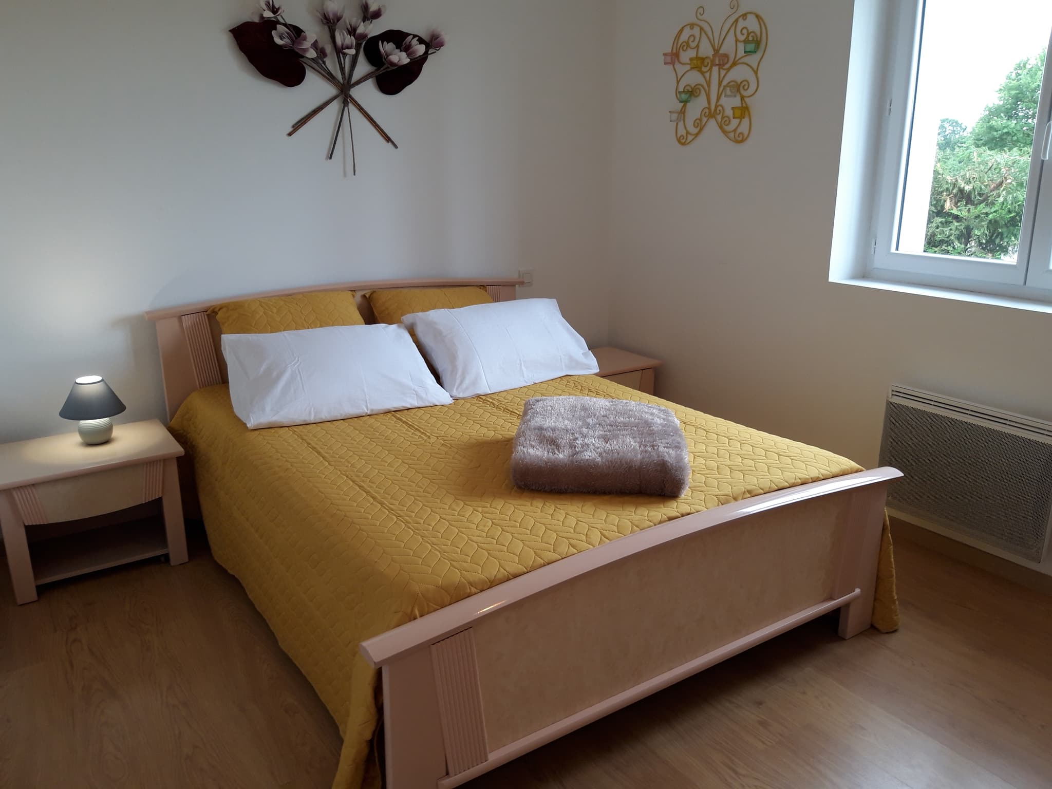 3eme chambre du gite la Téoulère à Haut Mauco Gites de France Landes