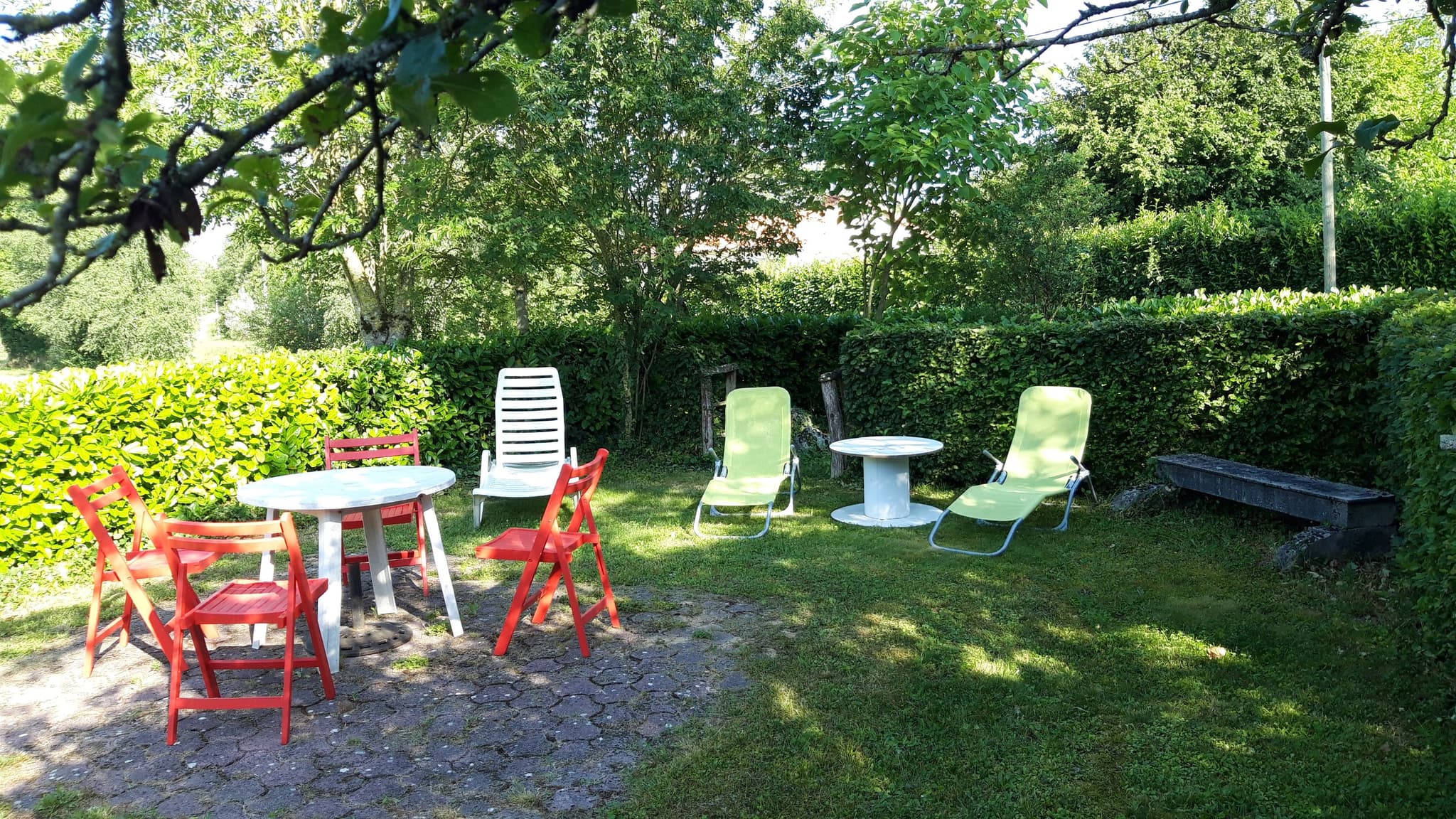 Détente au jardin