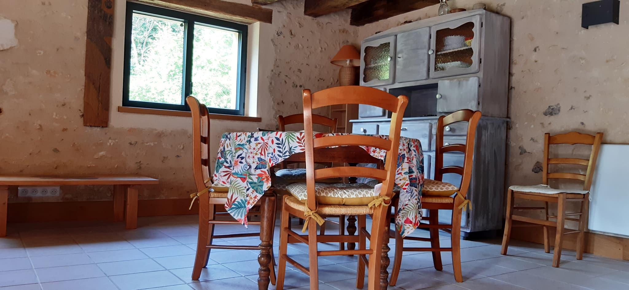 Moulin de Ringère - Coin repas
