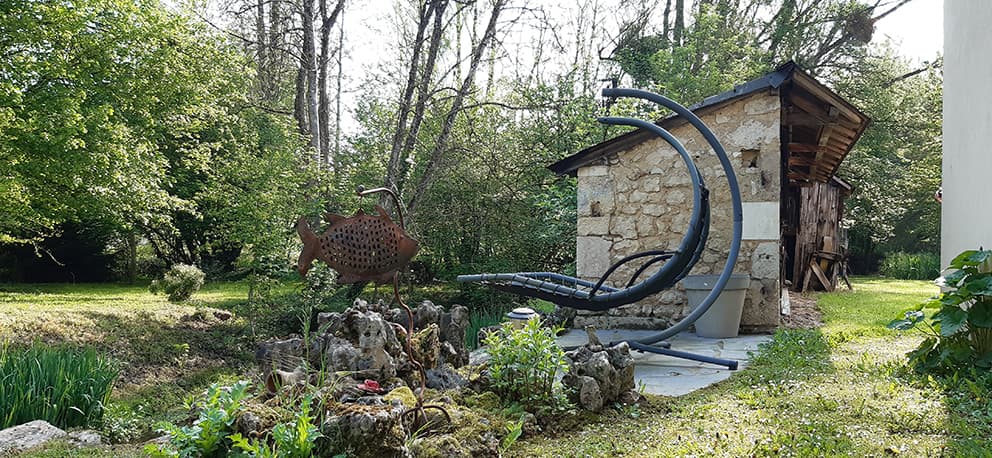 Moulin de Ringère - Jardin