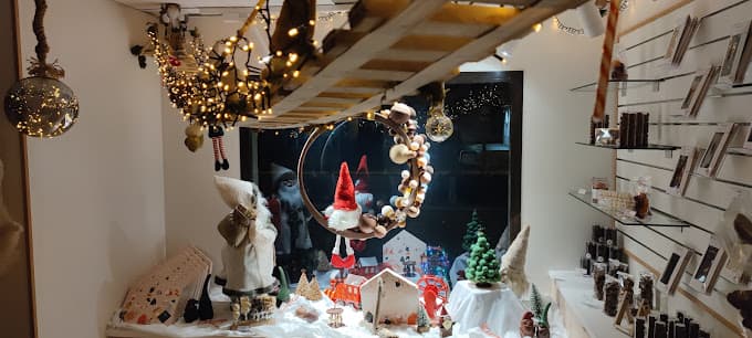 Signature Chocolat - vitrine de Noël