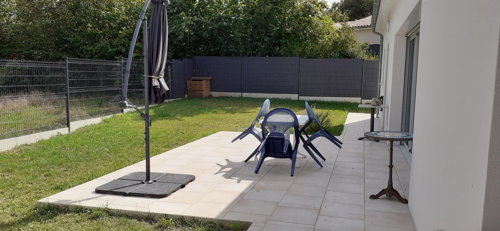 Terrasse privée