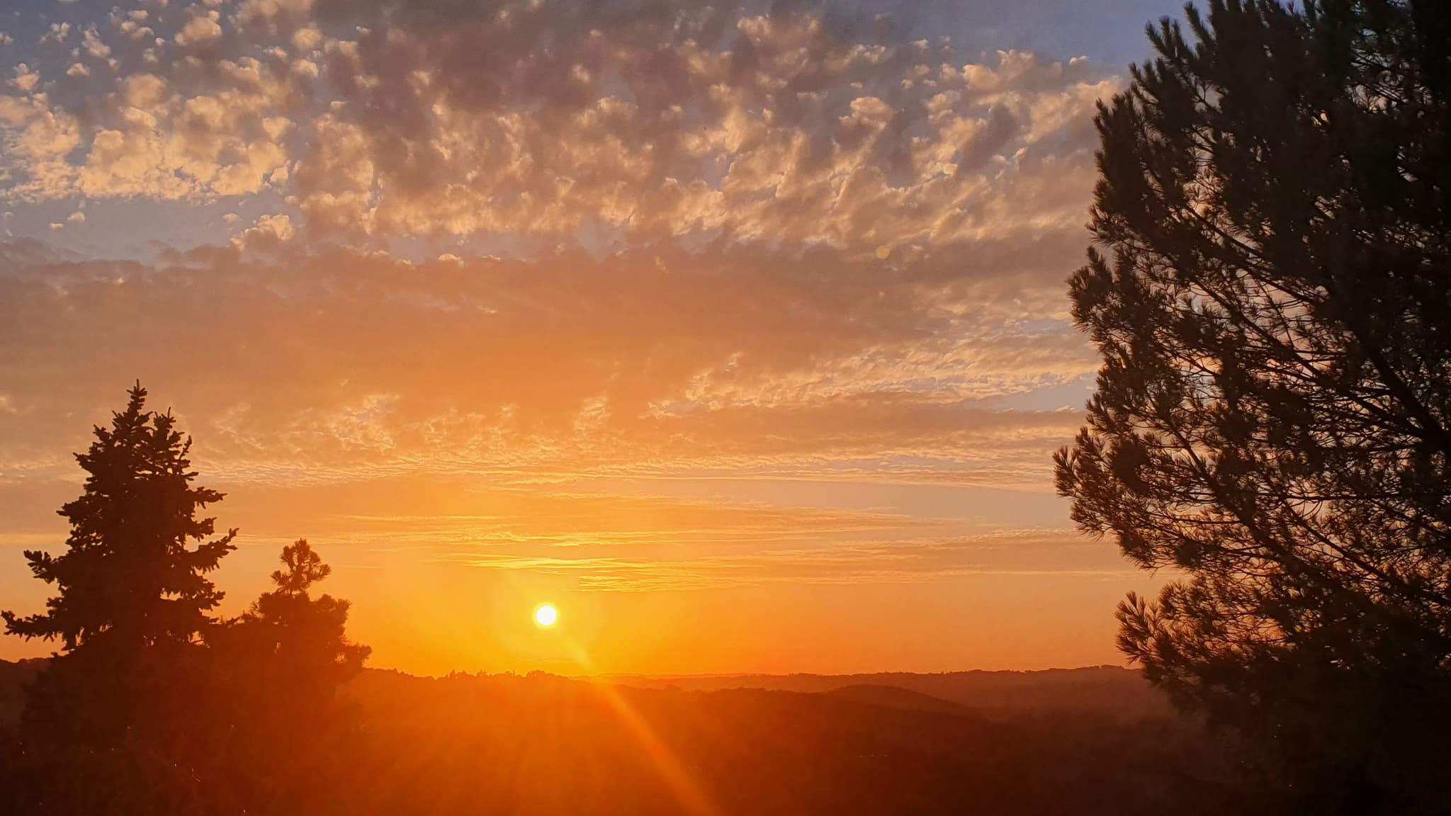 Domaine de la Chapelle en Corrèze - vue depuis le Domaine