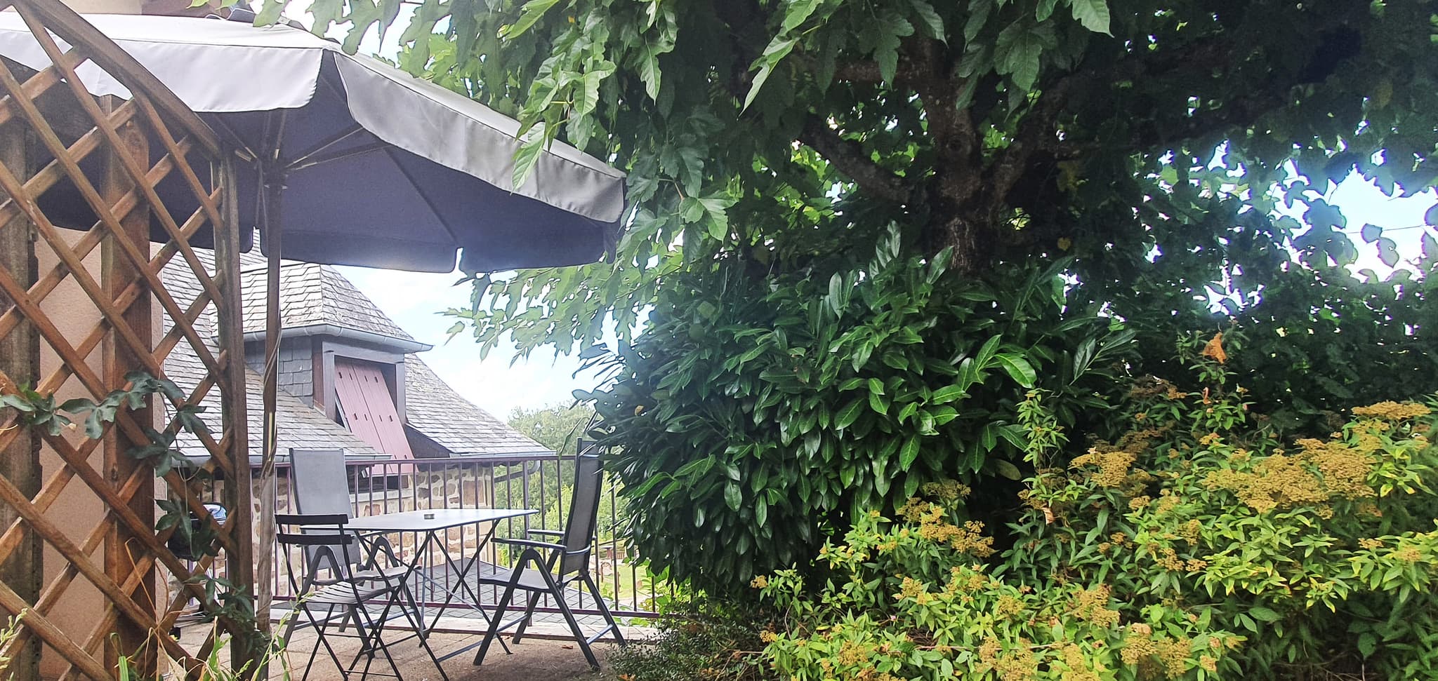 Domaine de la Chapelle en Corrèze - Terrasse Bellevue