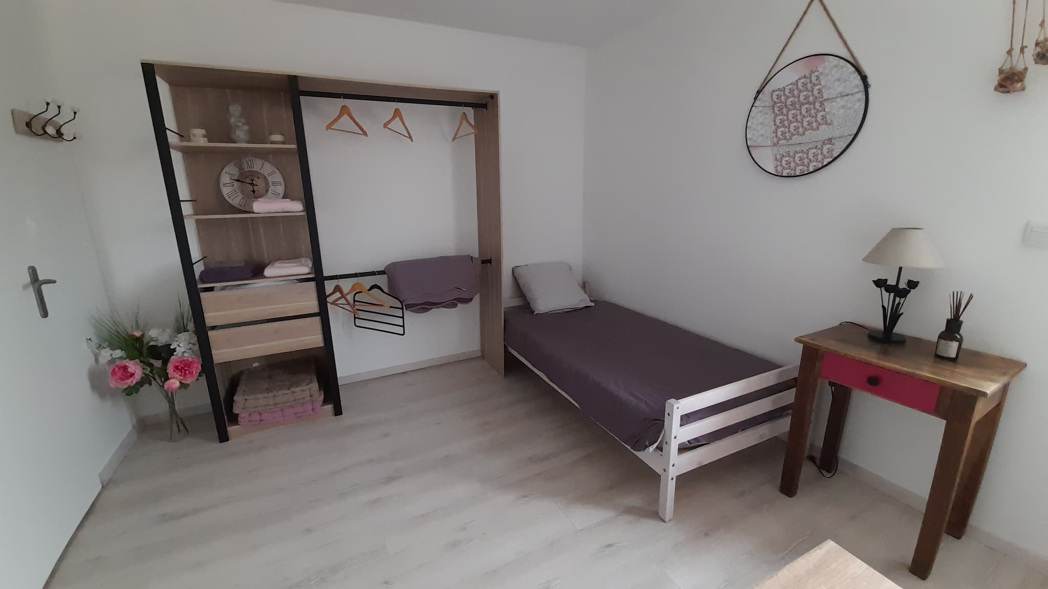 Chambre côté jardin - Gîte le Relais du Mardelon