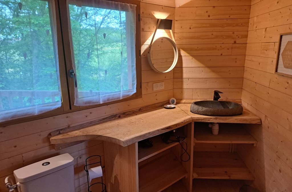 loges du temps cabane perchee