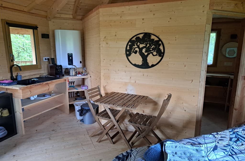 loges du temps cabane perchee