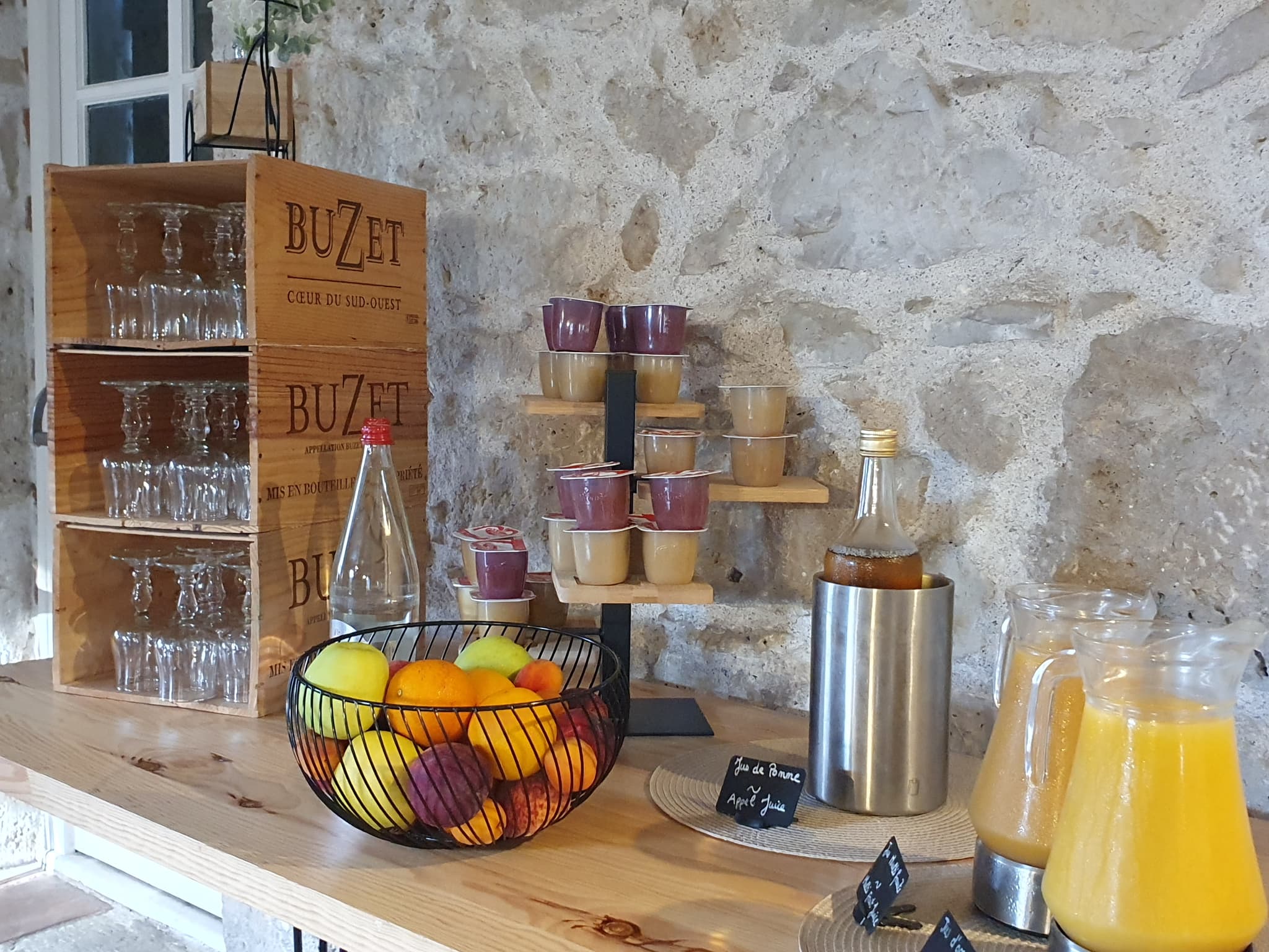buffet petit-déjeuner