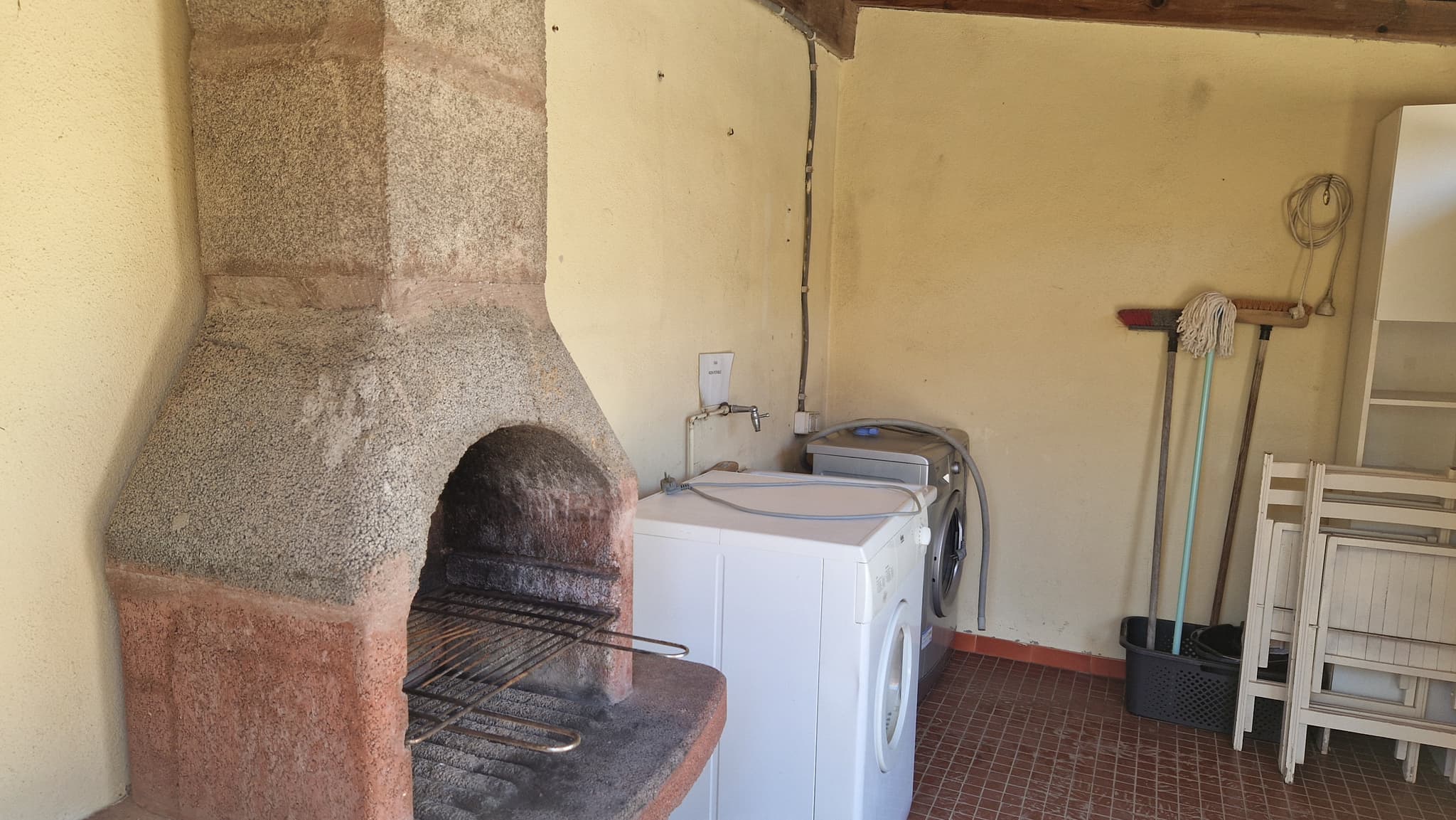 Cheminée Gîte Lavande
