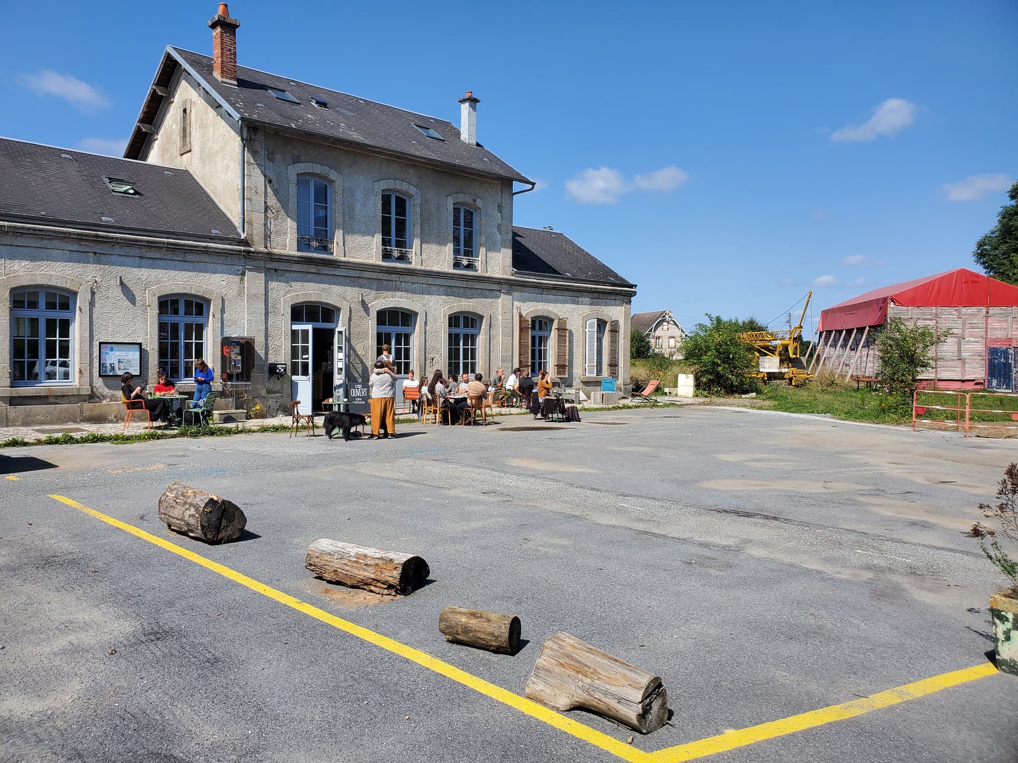 La gare de Felletin