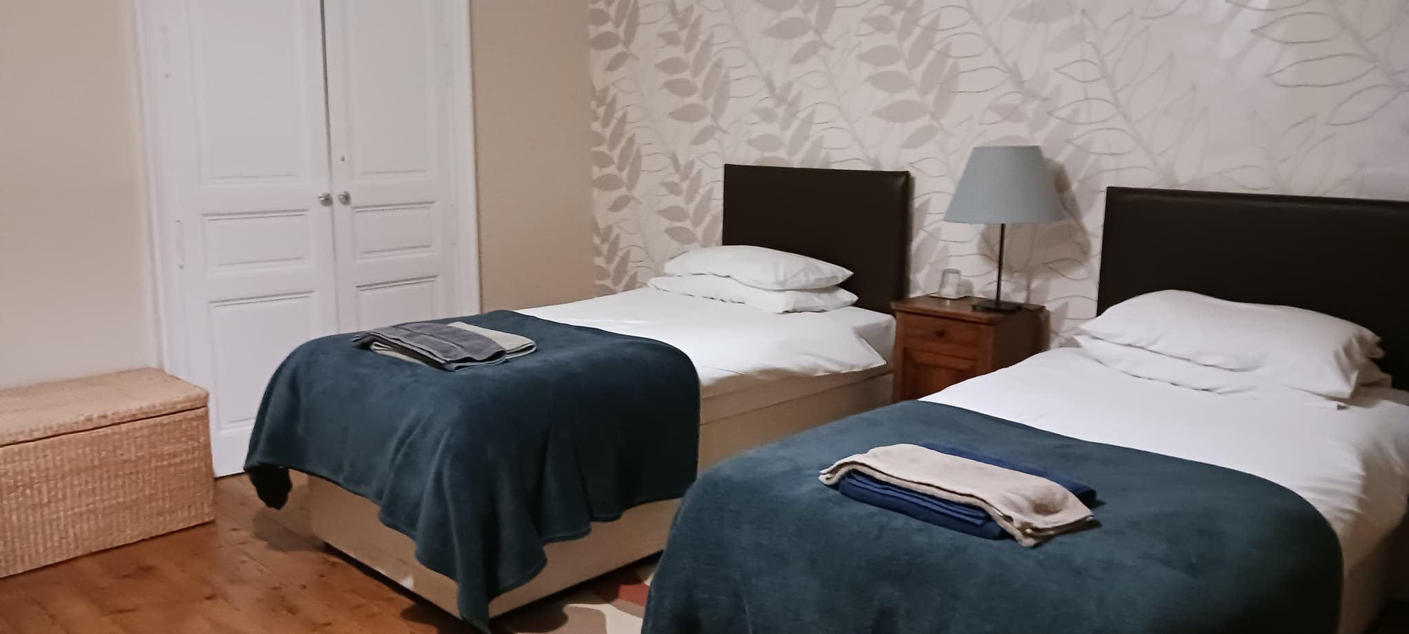Chambre lits simple