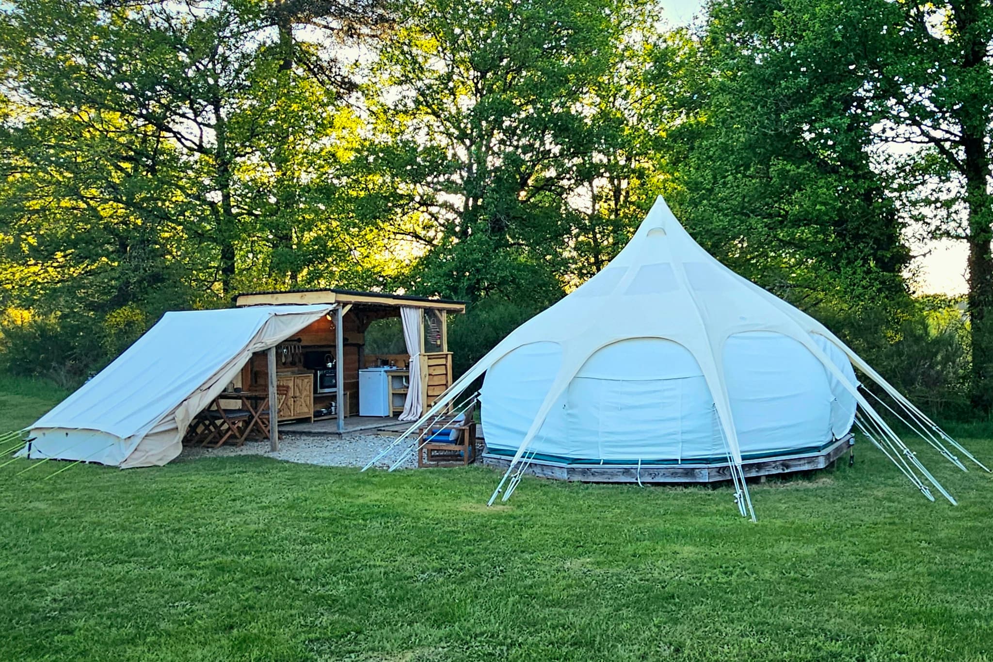 Le Ranch Camping et Glamping - Lotus Belle Tipi