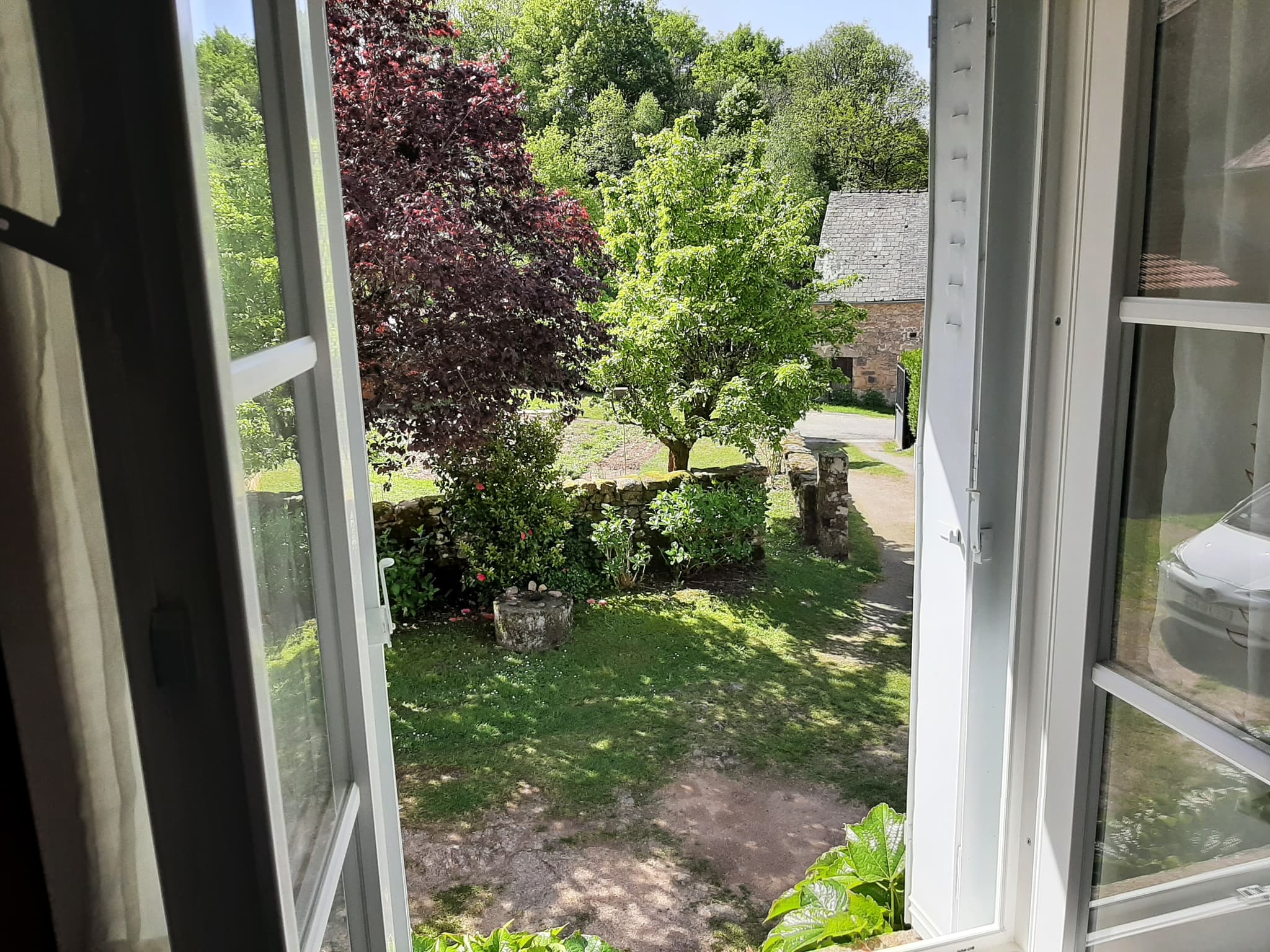 Vue de l'espace détente