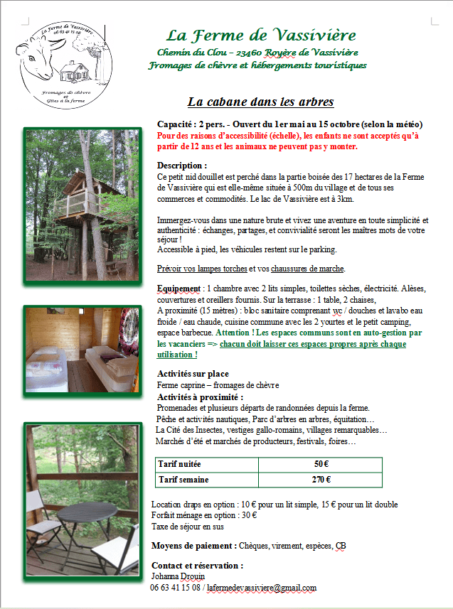 2026 - Fiche cabane
