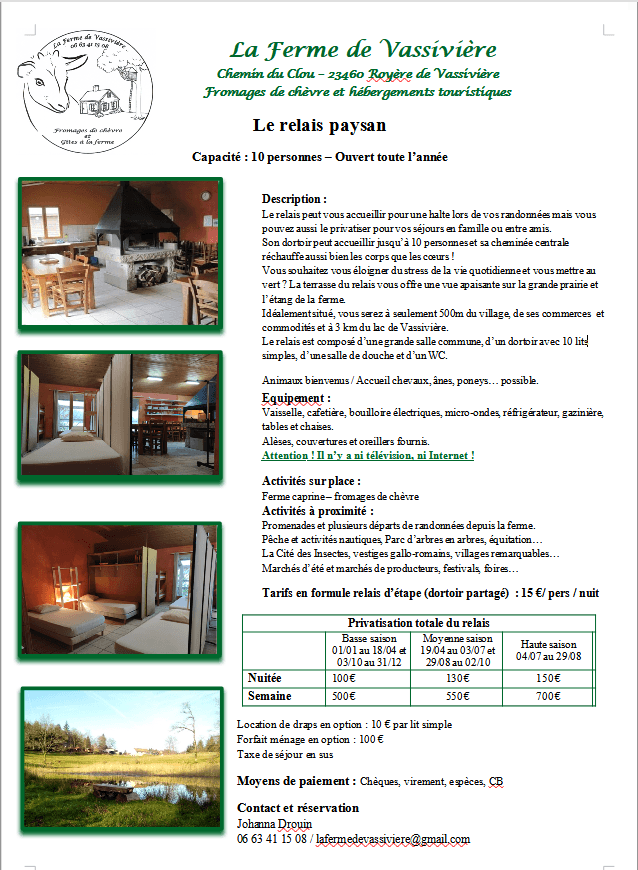 2026 - Fiche relais