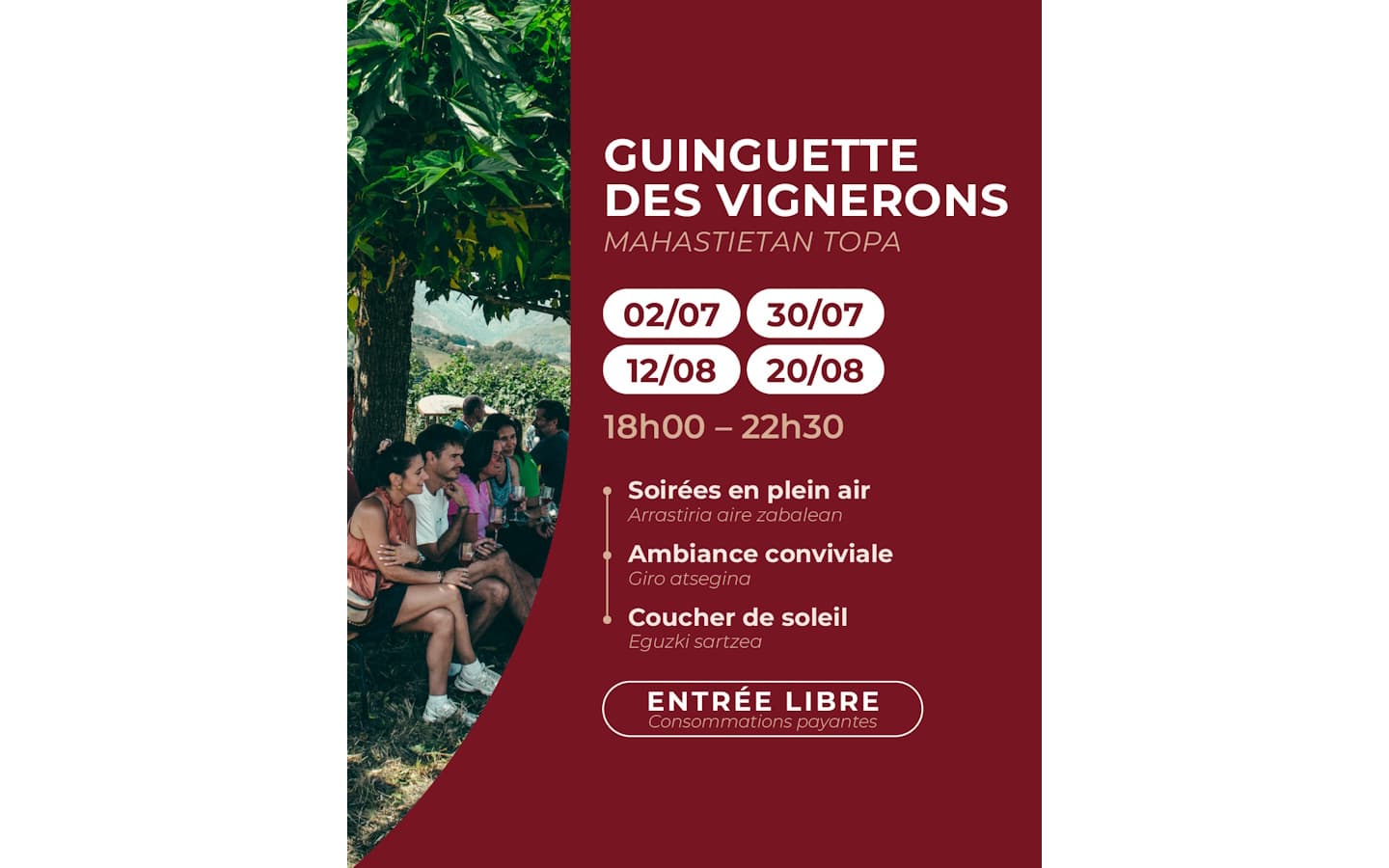 2026- rouge-Guinguette vignerons
