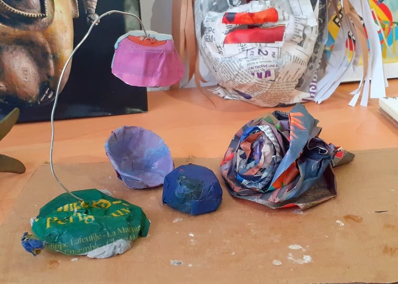 Atelier de création - Papier-mâché