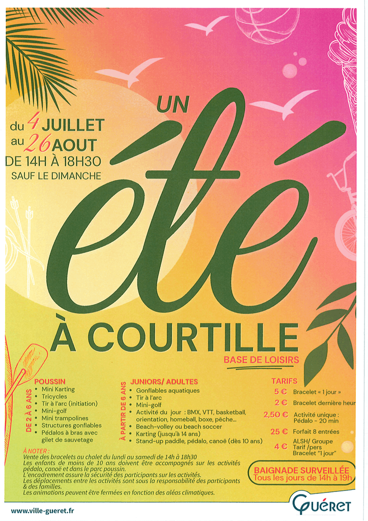 un été à courtille 2026