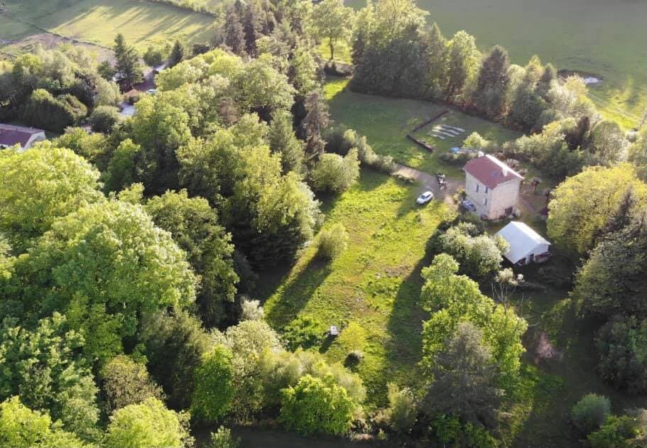Maison d'hôtes Il était une fois vue arerienne