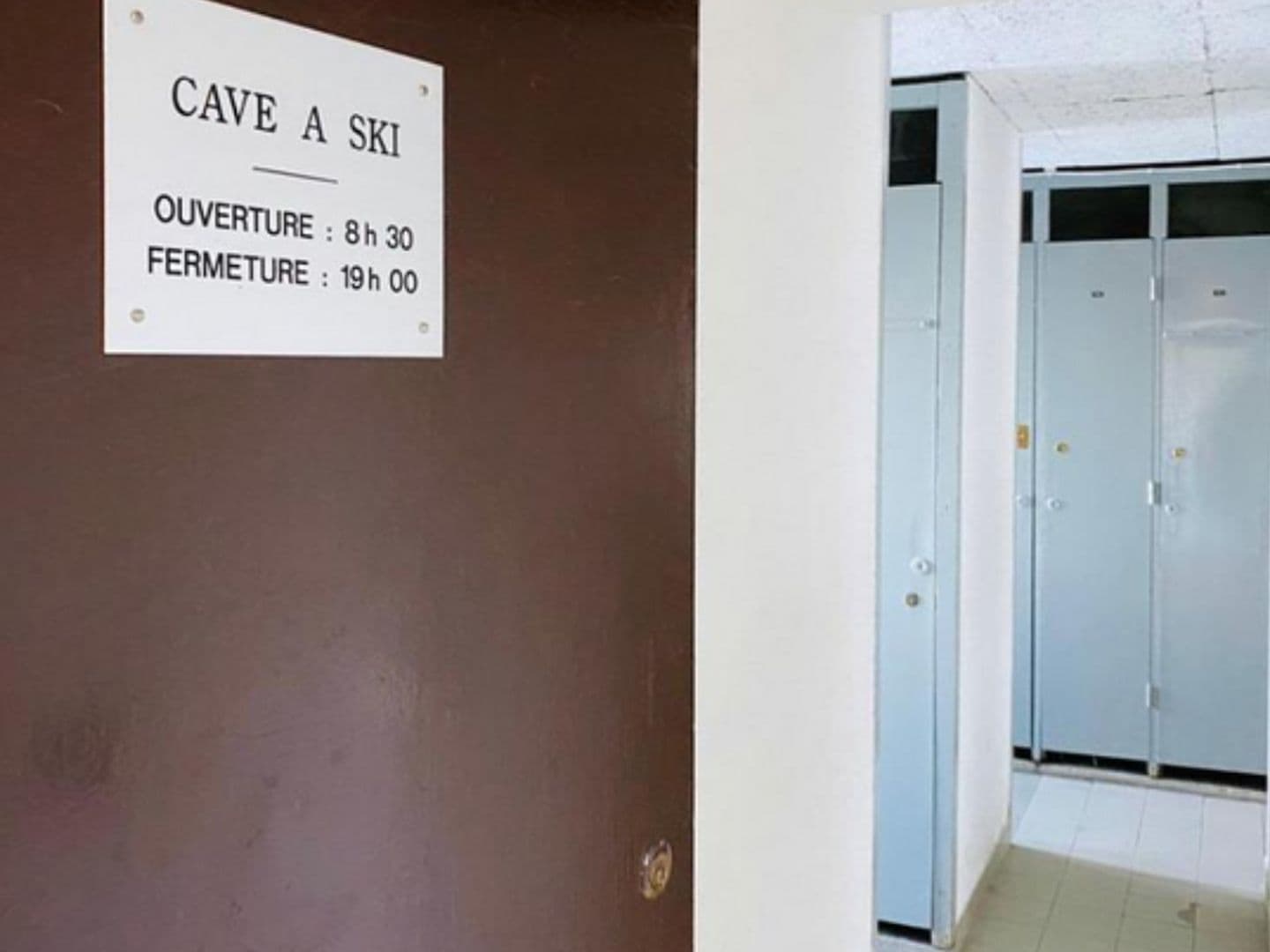 Cave à skis