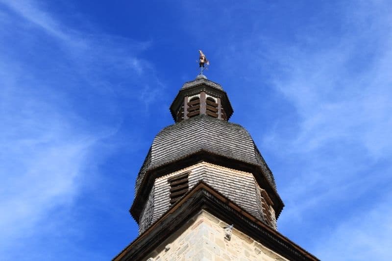 Clocher en bardeaux de châtaignier_2
