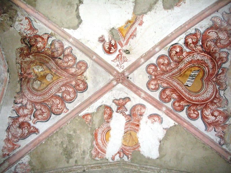 Peinture de la voûte