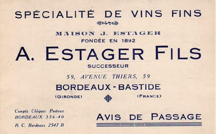 Avis de passage