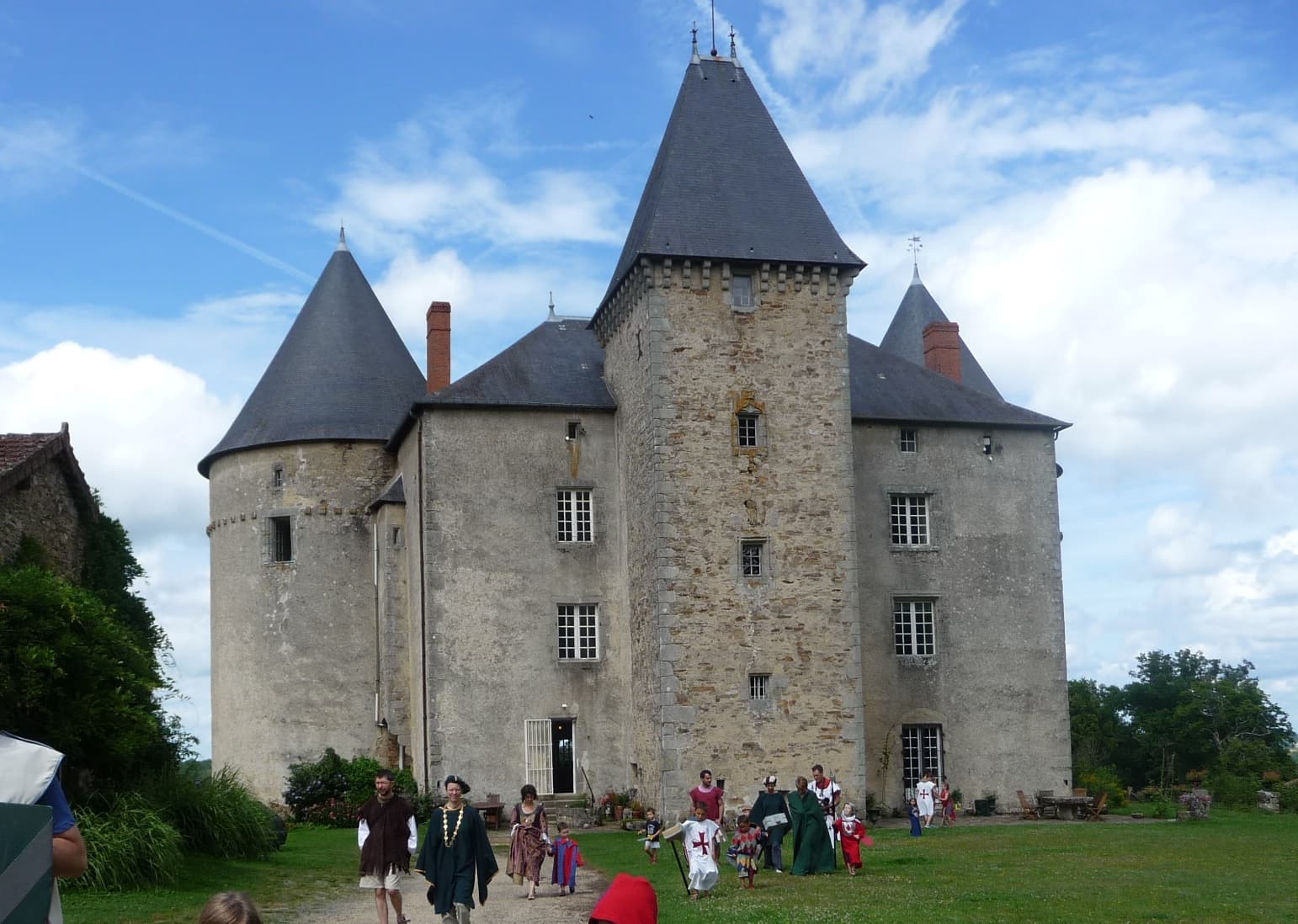 Visites costumées au Château de Brie