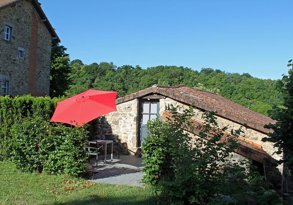 Terrasse privative la Cabane