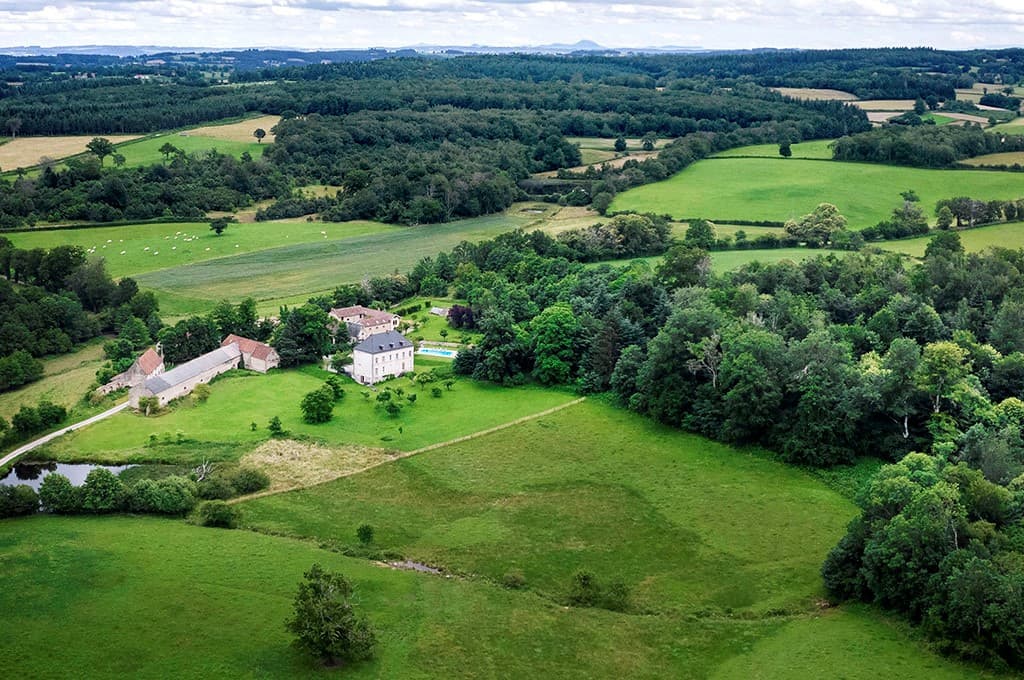 Château du Tirondet - vue du domaine