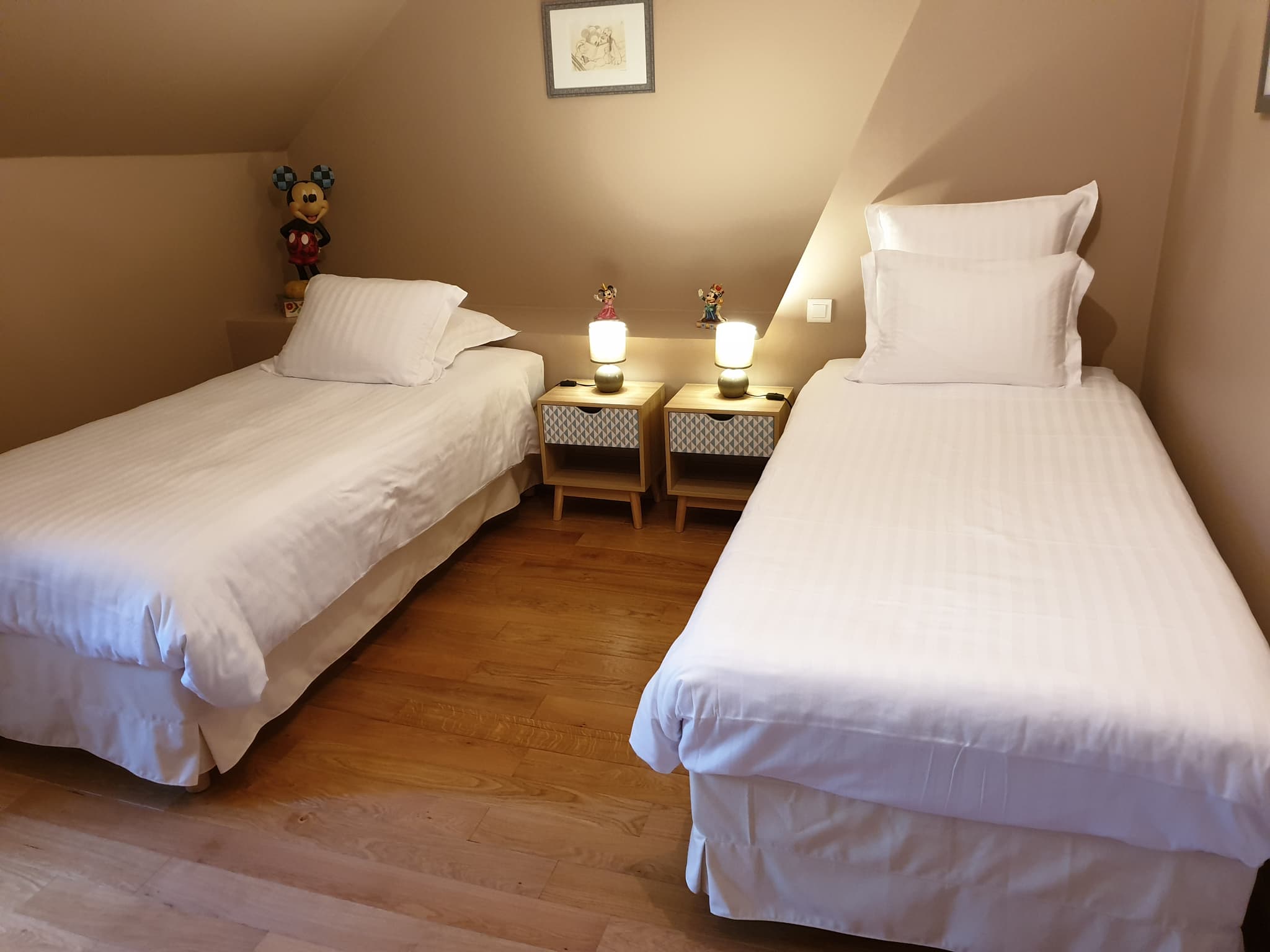 Chambre lits jumeaux 'Mickey & Minnie'_7