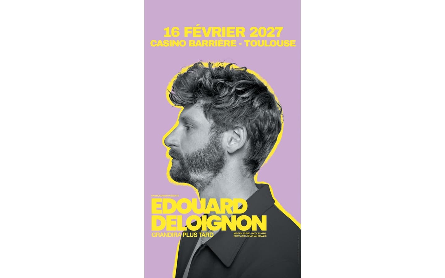 Affiche EDOUARD DELOIGNON
