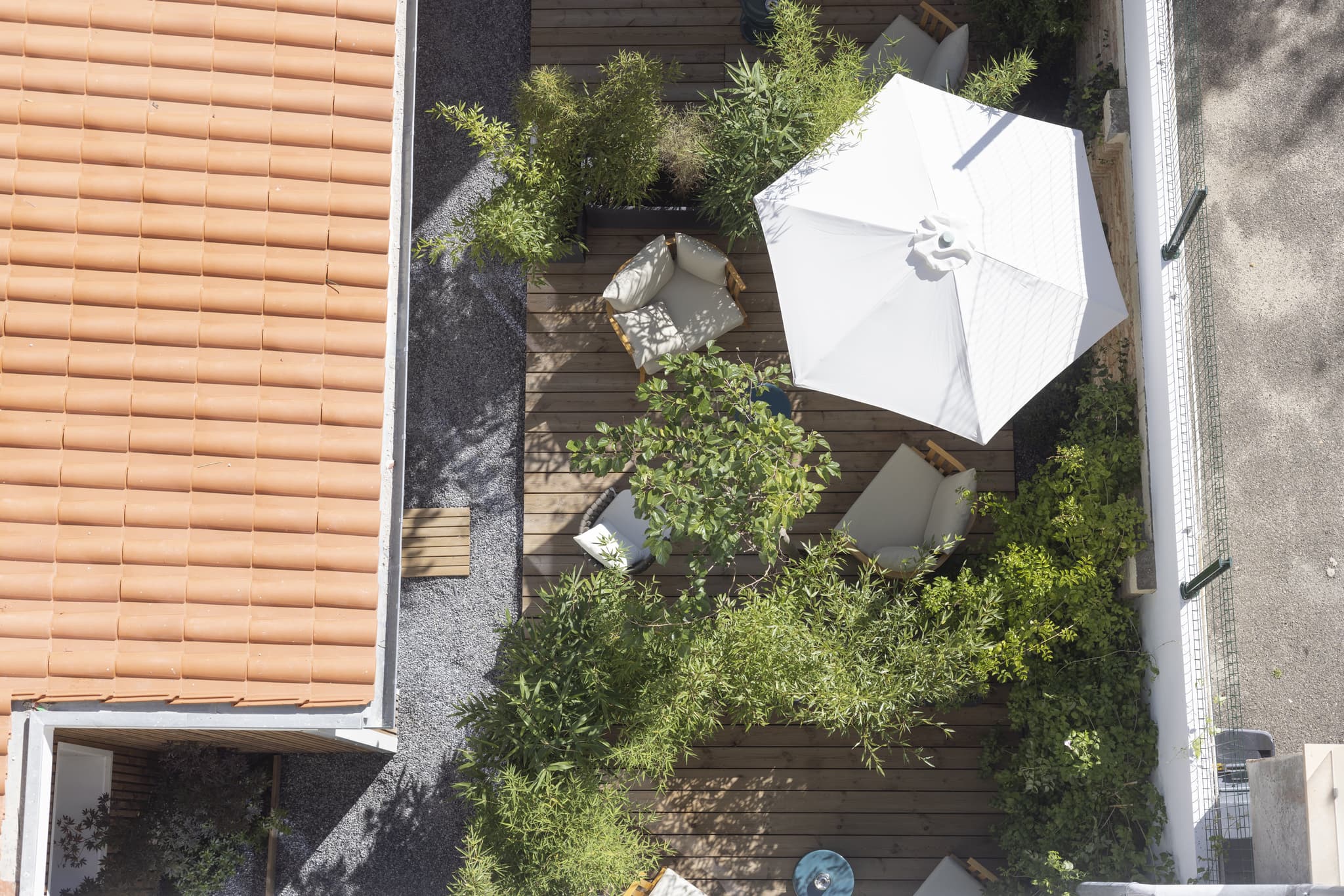 Terrasse rdc