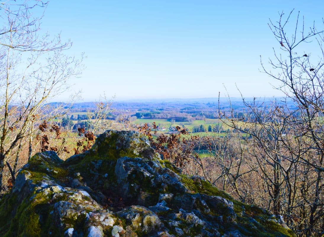 Point de vue - La Pierre Folle - Bussière-Galant