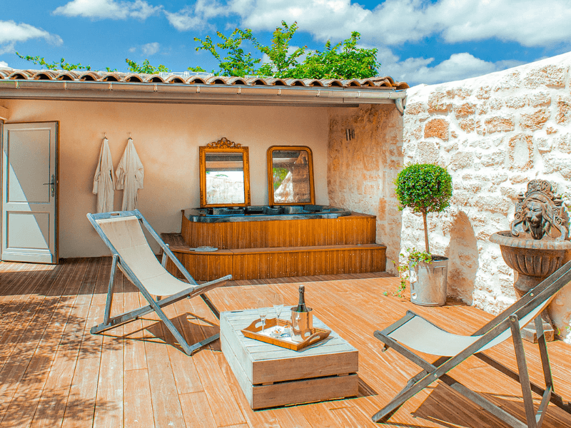 Terrasse chambre Campagne