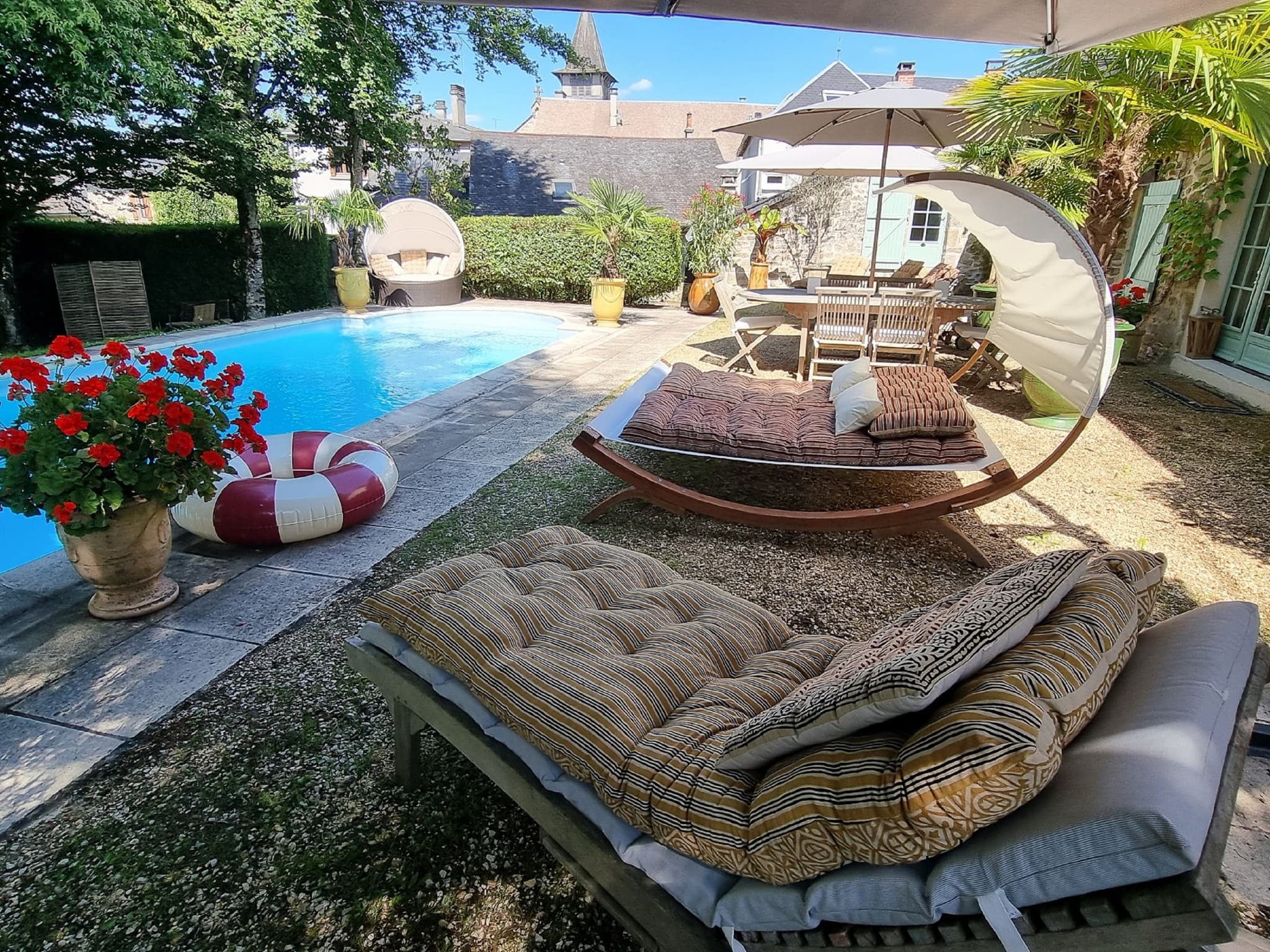 Une terrasse langoureuse