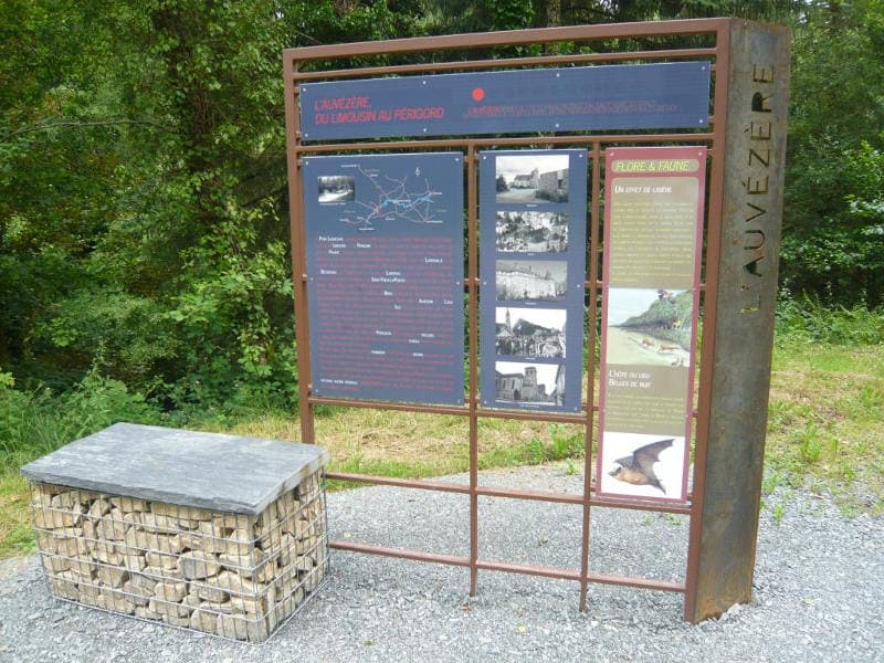 Panneau d'interprétation